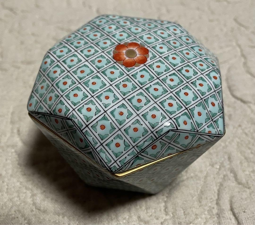 Amazon.co.jp: 深川製磁 錦七宝 蓋物 菓子器 ボンボニエール : ホーム